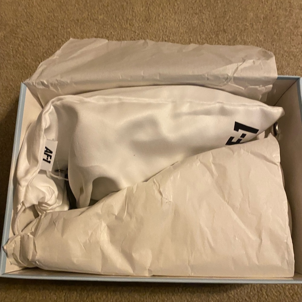 Nike Air Force 1 Low Swarovski Retroreflective Crystals Black 10.5 W / 9.0 M - Picture 8 of 11